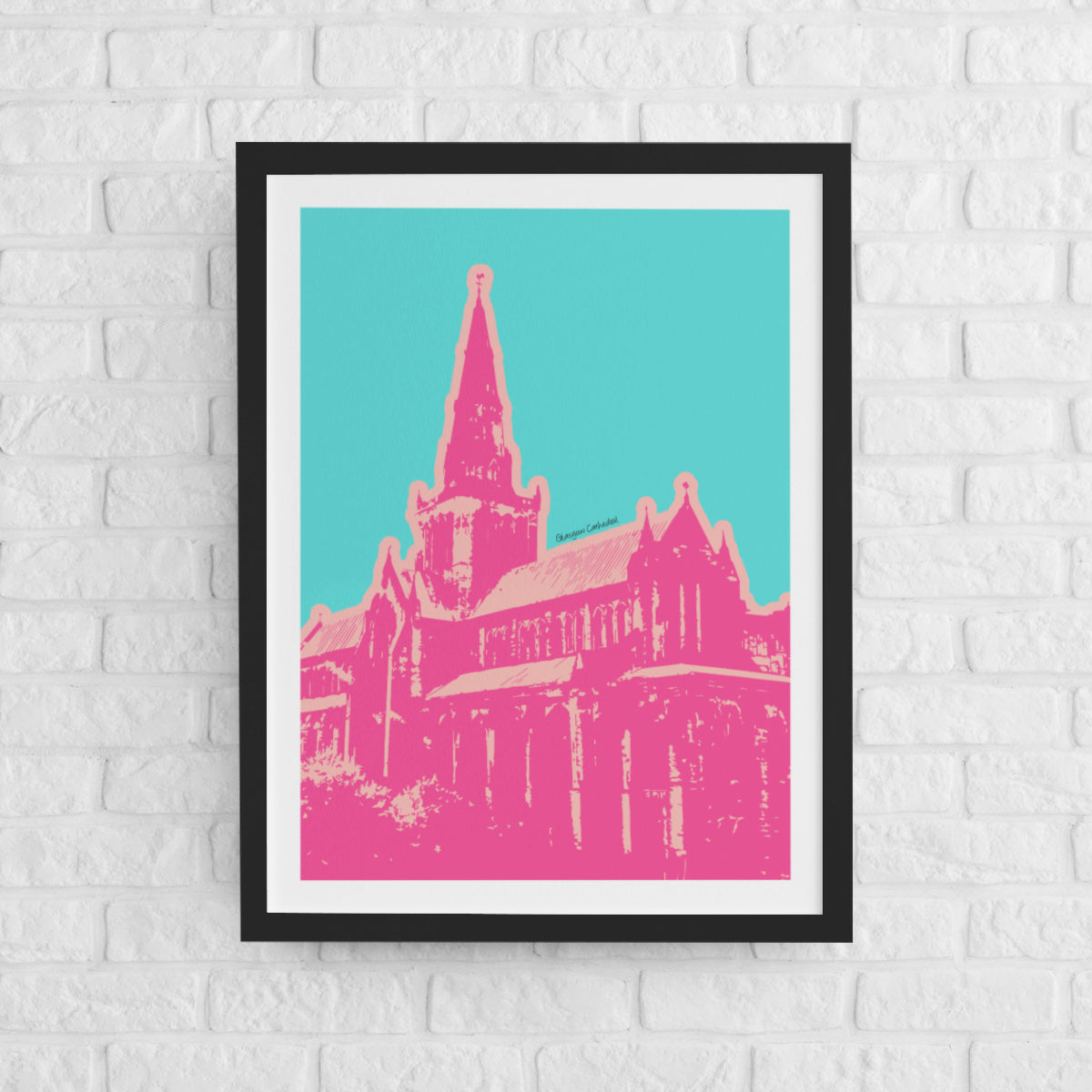 Glasgow Cathedral - Pop Colour Art