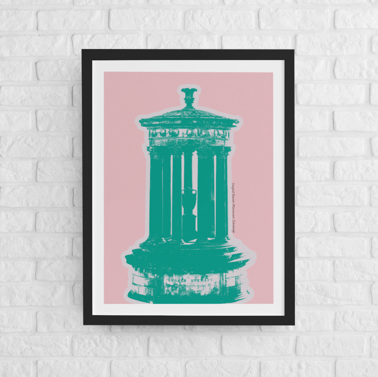 Dugald Stewart Monument - Pop Colour Art