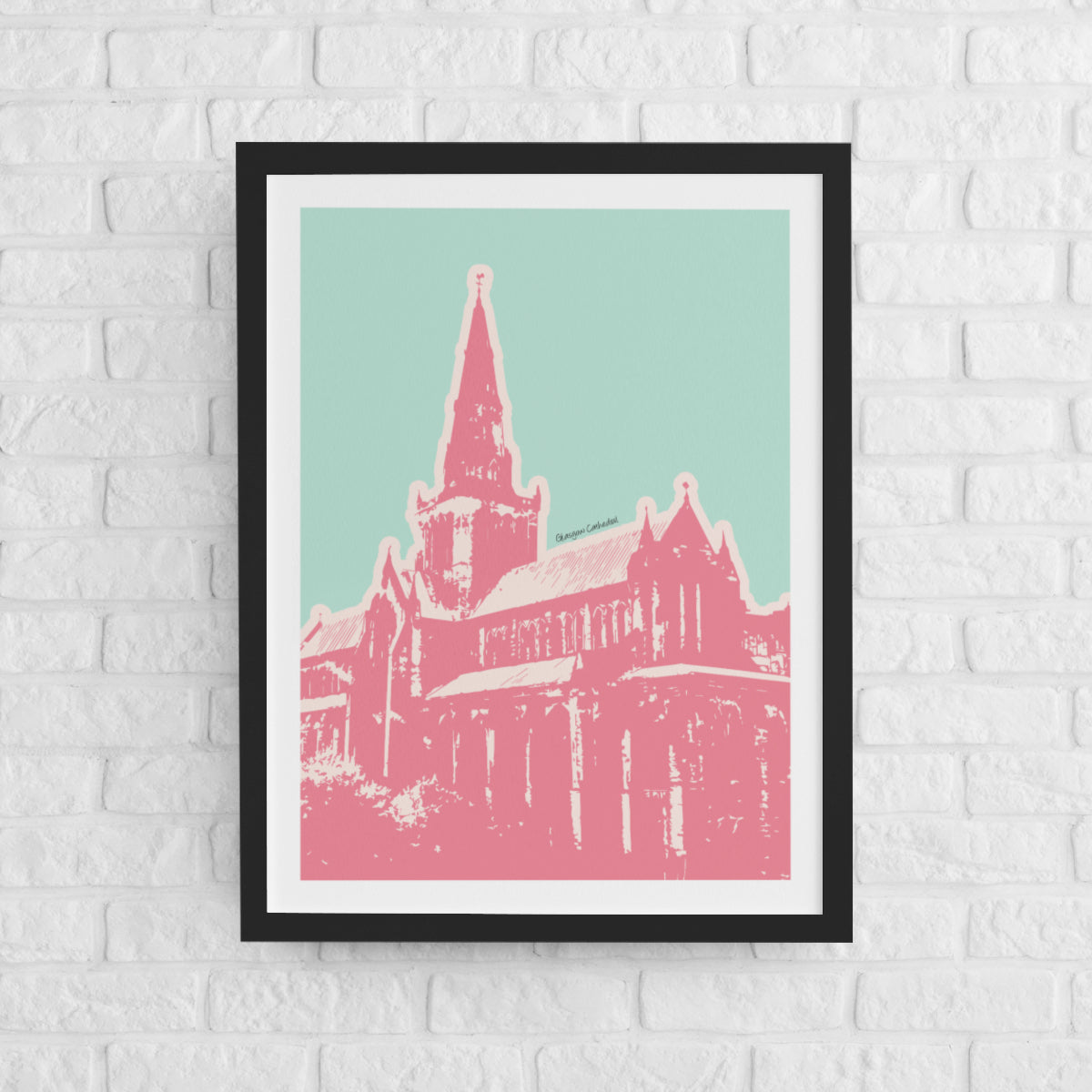 Glasgow Cathedral - Pop Colour Art