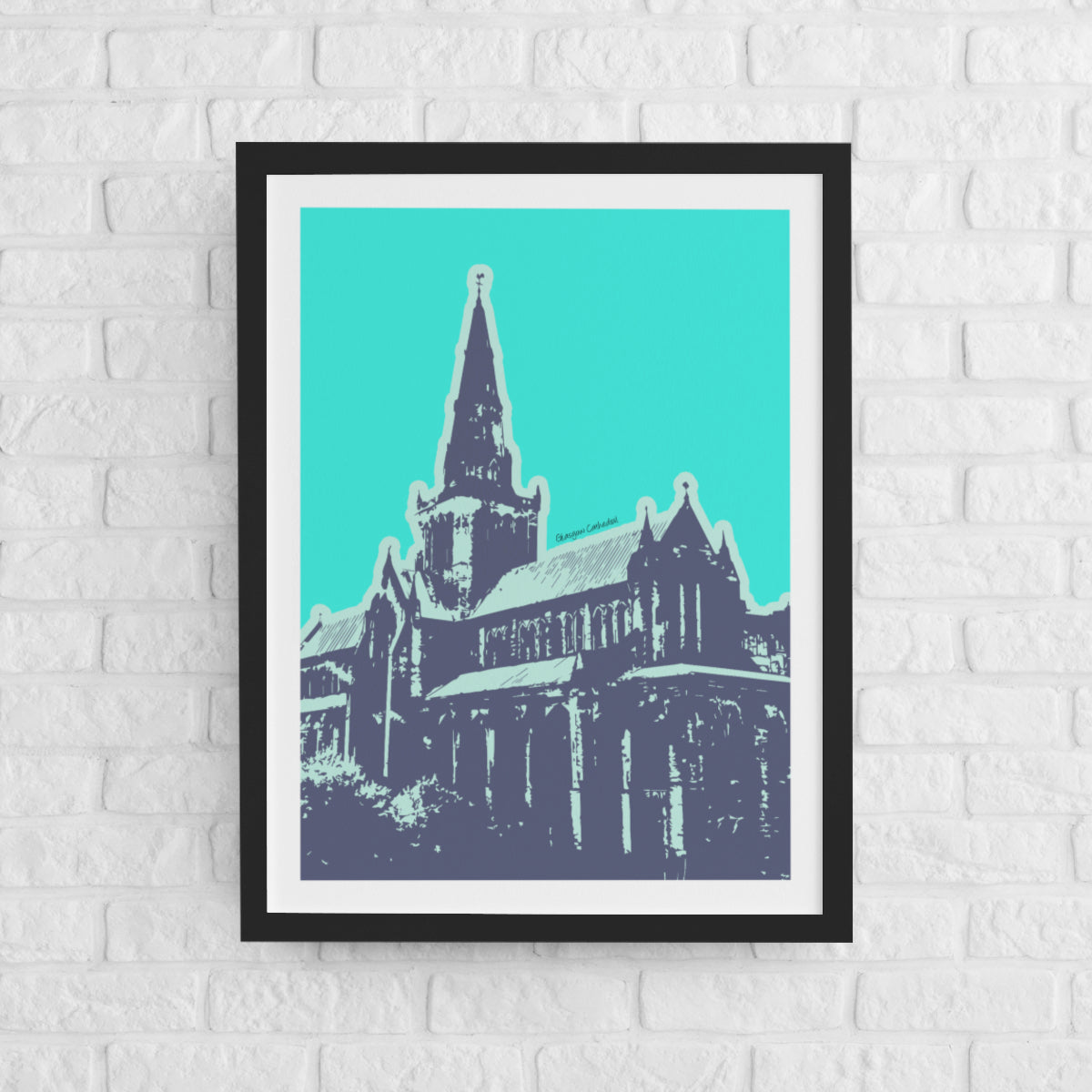 Glasgow Cathedral - Pop Colour Art