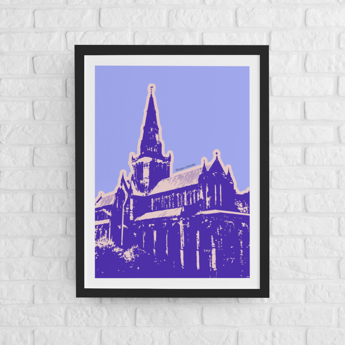 Glasgow Cathedral - Pop Colour Art