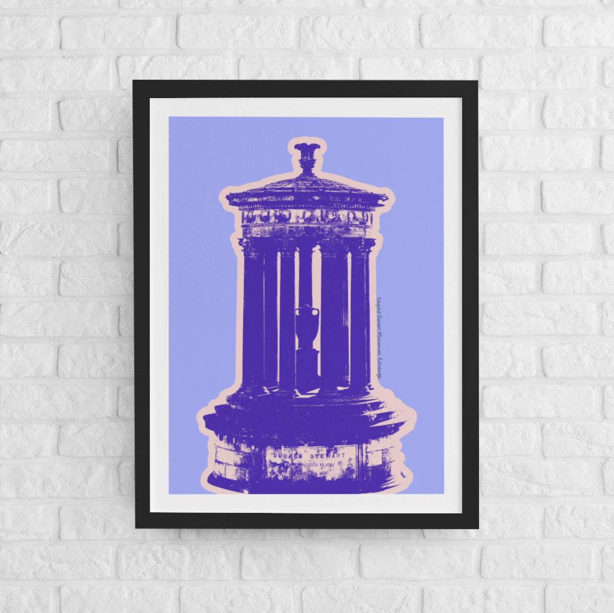 Dugald Stewart Monument - Pop Colour Art