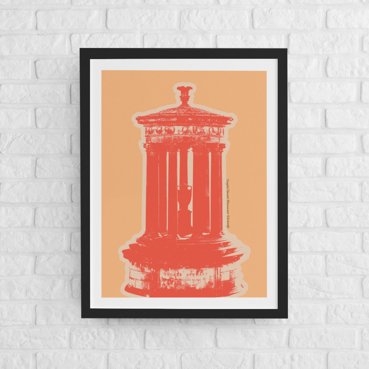 Dugald Stewart Monument - Pop Colour Art