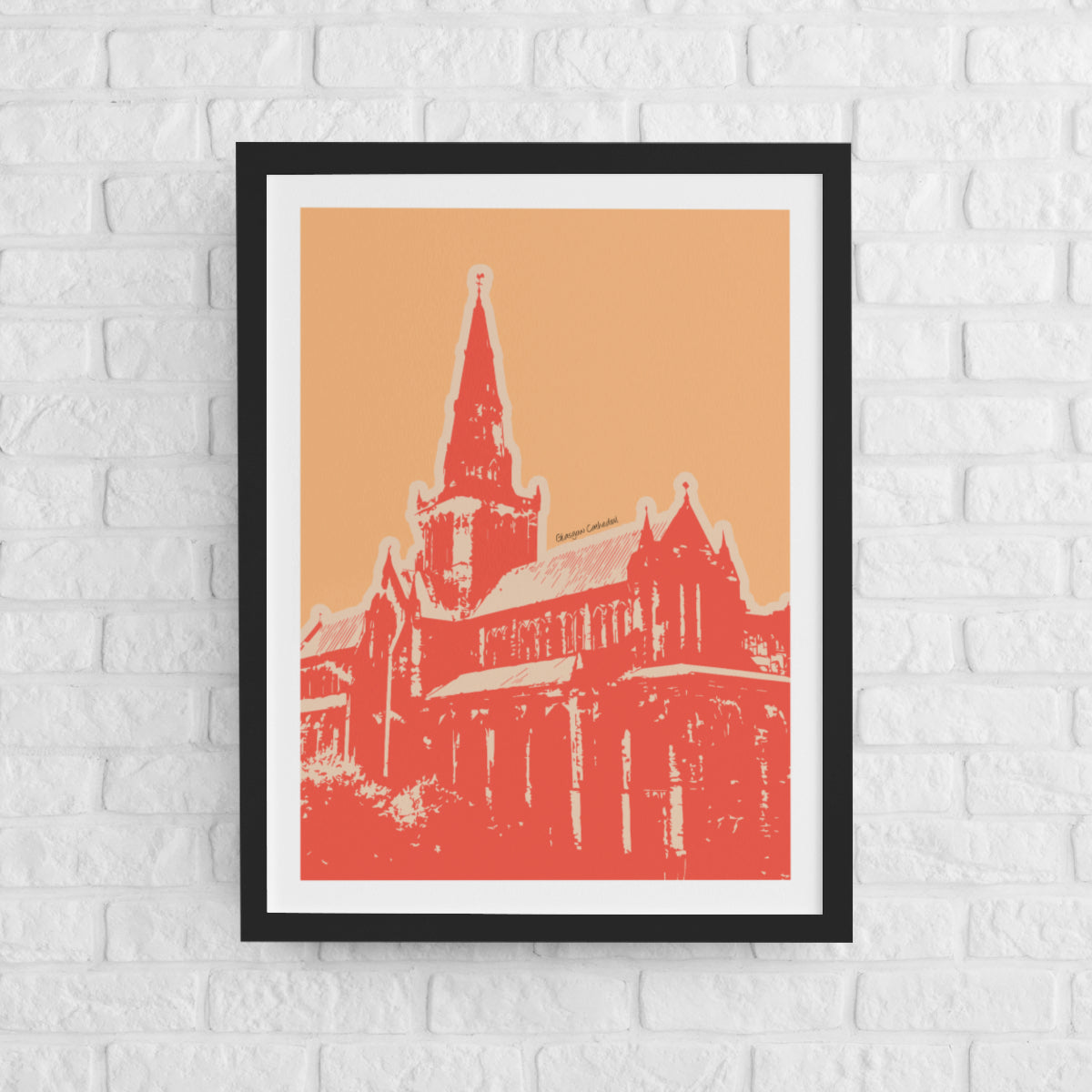 Glasgow Cathedral - Pop Colour Art