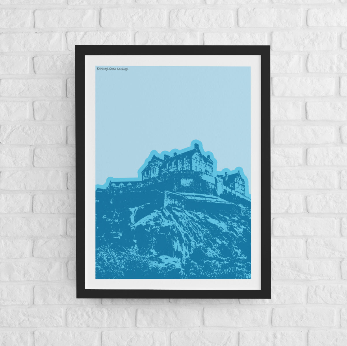 Edinburgh Castle - Pop Colour Art