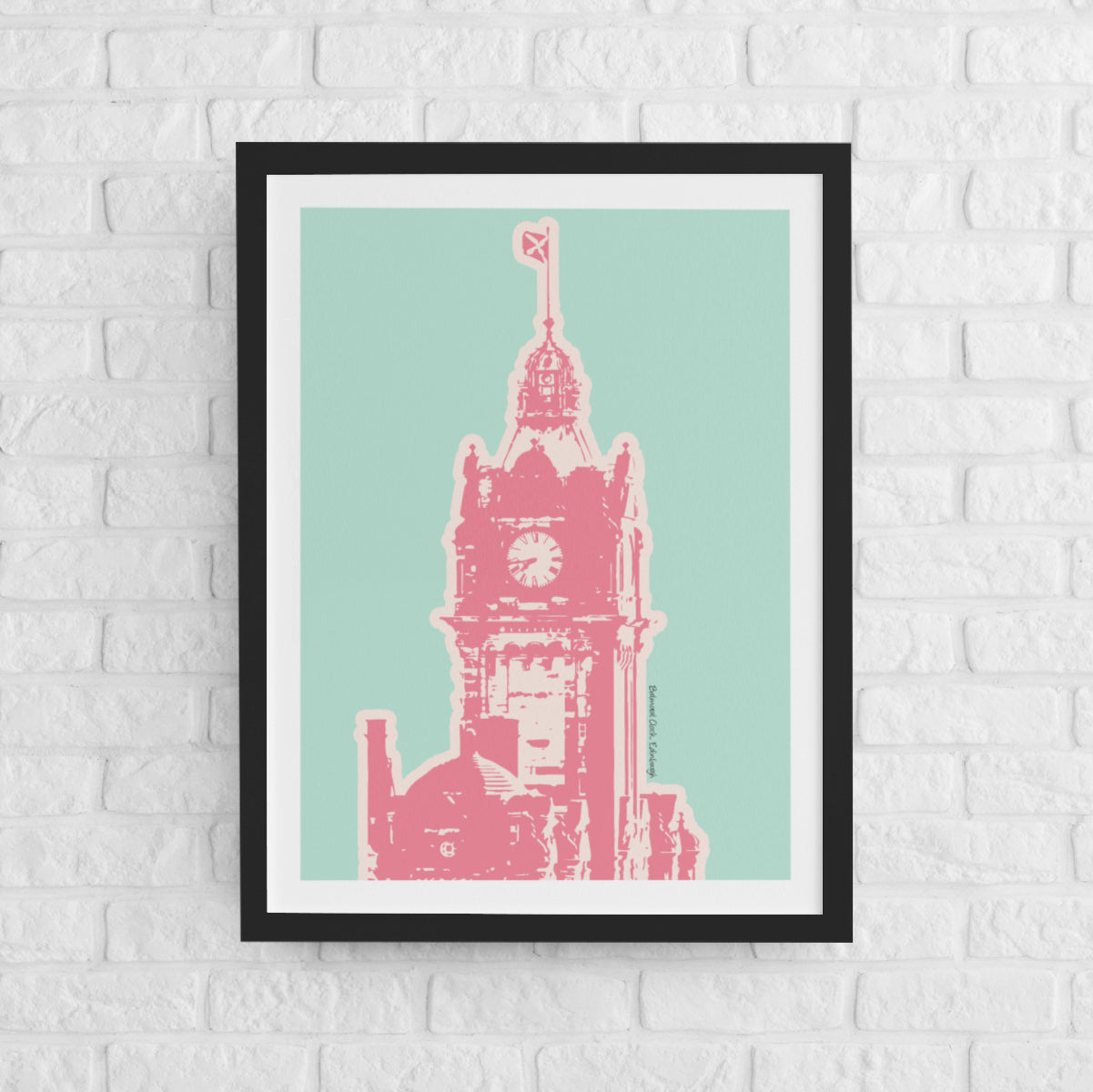 Balmoral Clock - Pop Colour Art