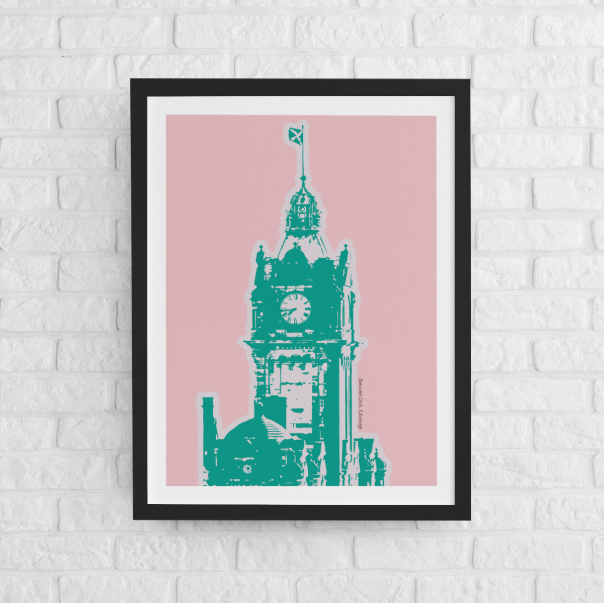 Balmoral Clock - Pop Colour Art