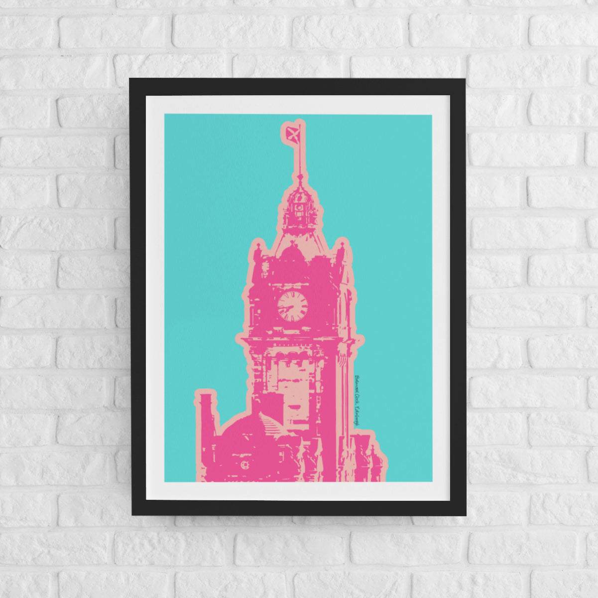 Balmoral Clock - Pop Colour Art