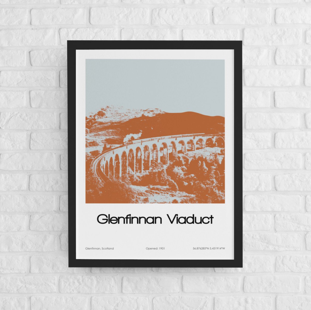 Glenfinnan Viaduct Poster Art