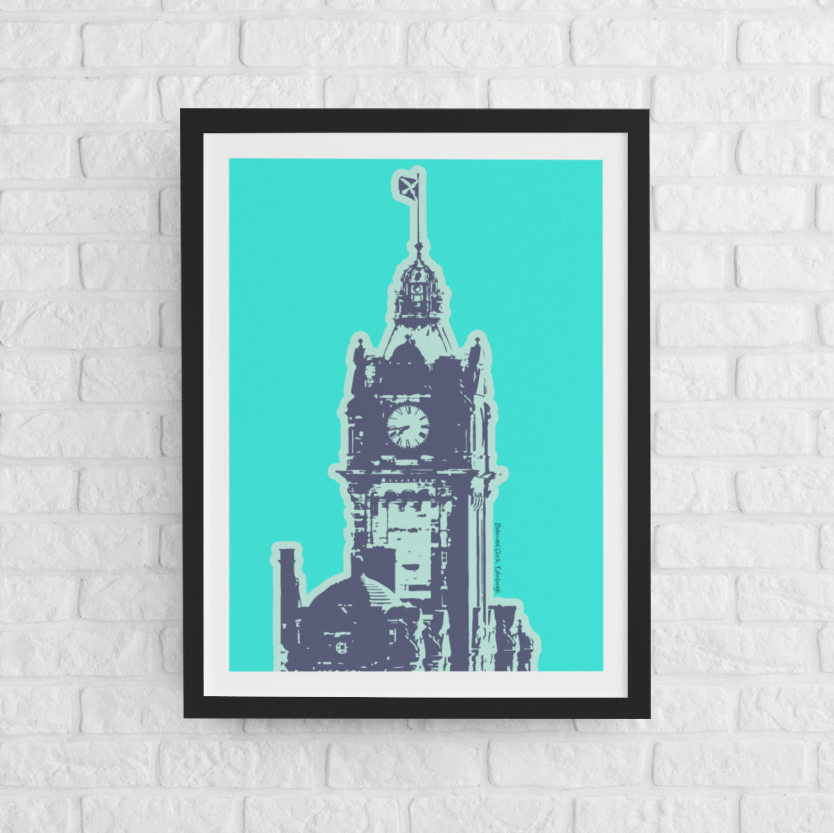 Balmoral Clock - Pop Colour Art