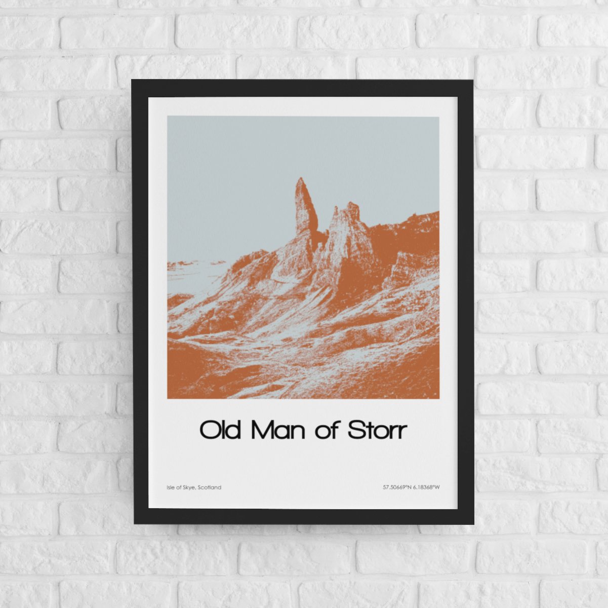 Old Man Of Storr Poster Art