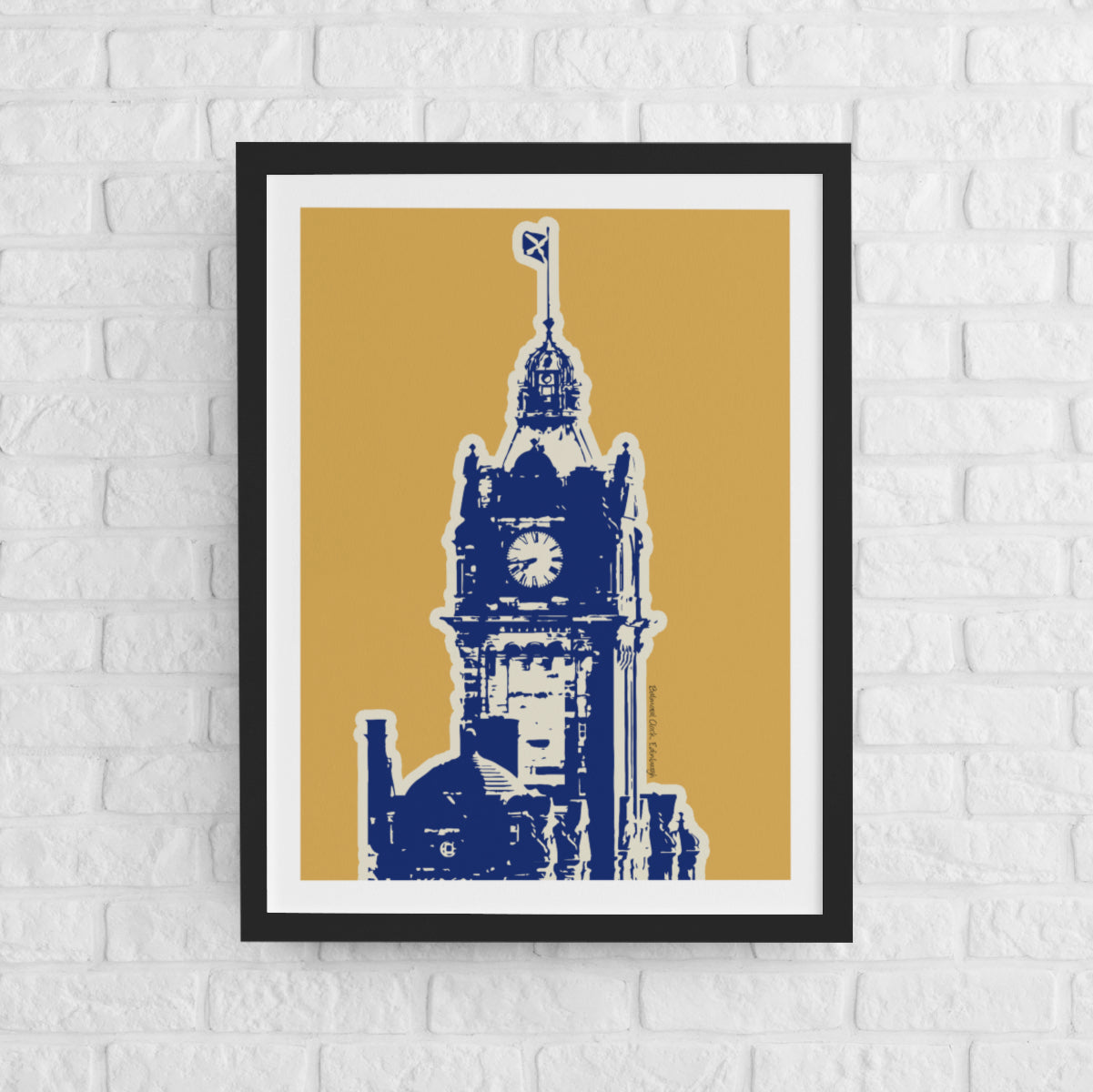 Balmoral Clock - Pop Colour Art