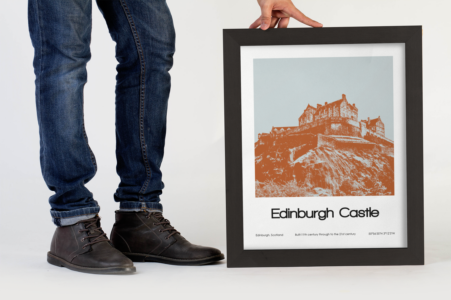 Edinburgh Castle Poster Art