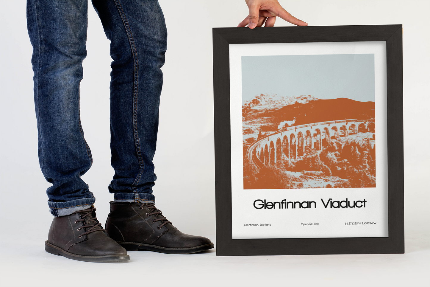 Glenfinnan Viaduct Poster Art