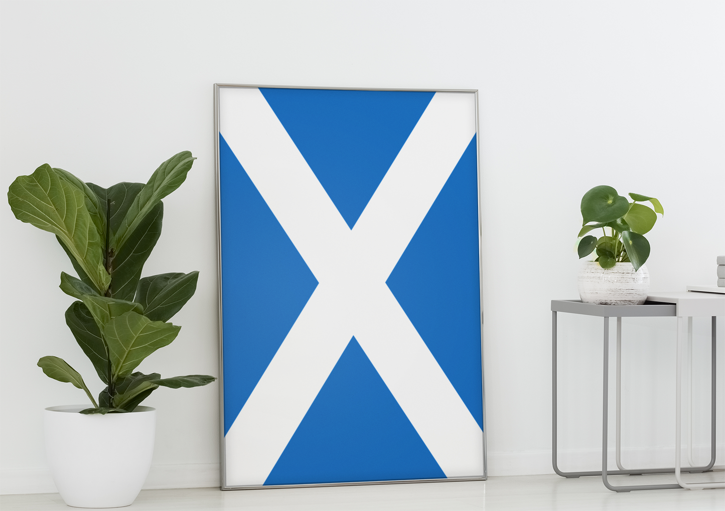 Scotland Flag Print
