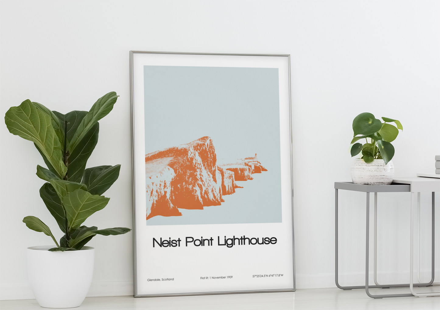 Neist Point Lighthouse Poster Art