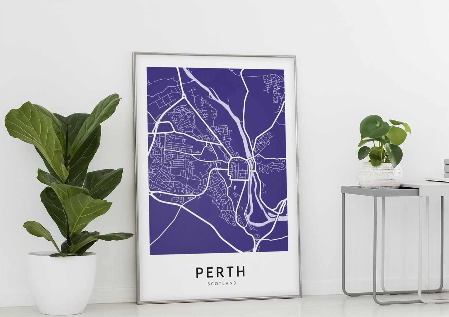 Perth Map (Coloured)